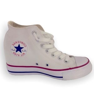 Converse Chuck Taylor Lux Mid Wedge sneakers 6.5